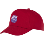 Cool cotton kids’ cap, 175 g/m² red colour