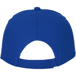 Cotton cap with hook-and-loop closure, 175 g/m² blue colour