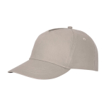 Cotton cap with hook-and-loop closure, 175 g/m² ivory colour