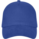 Cotton cap with buckle, 260 g/m² blue colour