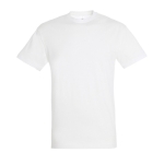 Unisex t-shirt from 100% cotton, 150 g/m2, SOL'S Regent white colour ninth view