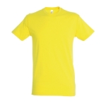 Unisex t-shirt from 100% cotton, 150 g/m2, SOL'S Regent yellow colour sixth view