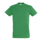 Unisex t-shirt from 100% cotton, 150 g/m2, SOL'S Regent green colour eighth view