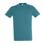 Unisex t-shirt from 100% cotton, 150 g/m2, SOL'S Regent turquoise colour