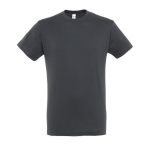 Unisex t-shirt from 100% cotton, 150 g/m2, SOL'S Regent titanium colour