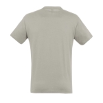 Unisex t-shirt from 100% cotton, 150 g/m2, SOL'S Regent light grey colour rear view