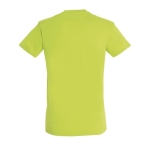 Unisex t-shirt from 100% cotton, 150 g/m2, SOL'S Regent light-green colour rear view