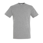 Unisex t-shirt from 100% cotton, 150 g/m2, SOL'S Regent marbled grey colour