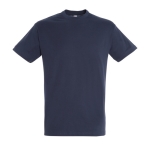 Unisex t-shirt from 100% cotton, 150 g/m2, SOL'S Regent navy-blue colour