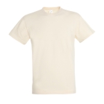 Unisex t-shirt from 100% cotton, 150 g/m2, SOL'S Regent natural colour second view