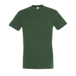 Unisex t-shirt from 100% cotton, 150 g/m2, SOL'S Regent dark green colour ambient view