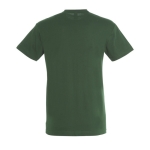 Unisex t-shirt from 100% cotton, 150 g/m2, SOL'S Regent dark green colour rear view