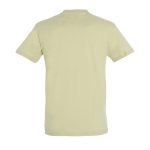 Unisex t-shirt from 100% cotton, 150 g/m2, SOL'S Regent pastel green colour rear view