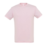 Unisex t-shirt from 100% cotton, 150 g/m2, SOL'S Regent light pink colour