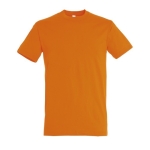 Unisex t-shirt from 100% cotton, 150 g/m2, SOL'S Regent dark orange colour