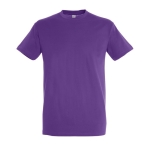 Unisex t-shirt from 100% cotton, 150 g/m2, SOL'S Regent purple colour