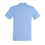 Unisex t-shirt from 100% cotton, 150 g/m2, SOL'S Regent pastel blue colour