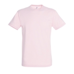 Unisex t-shirt from 100% cotton, 150 g/m2, SOL'S Regent pastel pink colour