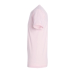 Unisex t-shirt from 100% cotton, 150 g/m2, SOL'S Regent pastel pink colour side view