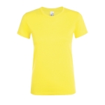 Women's t-shirt made of 100% cotton, 150 g/m2, SOL'S Regent yellow colour sixth view