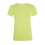 Women's t-shirt made of 100% cotton, 150 g/m2, SOL'S Regent light-green colour eighth view