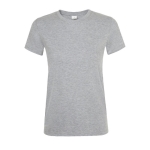 Women's t-shirt made of 100% cotton, 150 g/m2, SOL'S Regent marbled grey colour