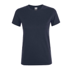 Women's t-shirt made of 100% cotton, 150 g/m2, SOL'S Regent navy-blue colour