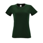 Women's t-shirt made of 100% cotton, 150 g/m2, SOL'S Regent dark green colour ambient view