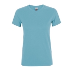 Women's t-shirt made of 100% cotton, 150 g/m2, SOL'S Regent light blue colour