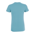 Women's t-shirt made of 100% cotton, 150 g/m2, SOL'S Regent light blue colour rear view