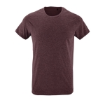 Cotton t-shirt, 150 g/m2, SOL'S Regent Fit burgundy colour