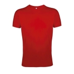 Cotton t-shirt, 150 g/m2, SOL'S Regent Fit red colour fifth view