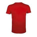 Cotton t-shirt, 150 g/m2, SOL'S Regent Fit red colour rear view