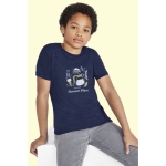 Children's t-shirt made of 100% cotton, 150 g/m2, SOL'S Regent black colour