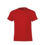 Children's t-shirt made of 100% cotton, 150 g/m2, SOL'S Regent red colour fifth view