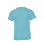 Children's t-shirt made of 100% cotton, 150 g/m2, SOL'S Regent light blue colour rear view