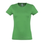 Women's t-shirt made of 100% cotton, 150 g/m2, SOL'S Miss green colour eighth view