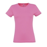 Women's t-shirt made of 100% cotton, 150 g/m2, SOL'S Miss pink colour