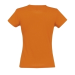 Women's t-shirt made of 100% cotton, 150 g/m2, SOL'S Miss rear view