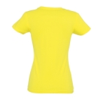 Women's 100% cotton t-shirt in colours, 190 g/m2, SOL'S Imperial yellow colour side view