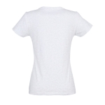 Women's 100% cotton t-shirt in colours, 190 g/m2, SOL'S Imperial heather light grey colour side view