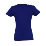 Women's 100% cotton t-shirt in colours, 190 g/m2, SOL'S Imperial ultramarine blue colour side view