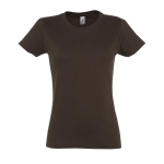 Women's 100% cotton t-shirt in colours, 190 g/m2, SOL'S Imperial ninth view