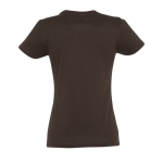 Women's 100% cotton t-shirt in colours, 190 g/m2, SOL'S Imperial rear view