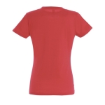 Women's 100% cotton t-shirt in colours, 190 g/m2, SOL'S Imperial rear view