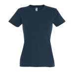 Women's 100% cotton t-shirt in colours, 190 g/m2, SOL'S Imperial third view