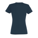 Women's 100% cotton t-shirt in colours, 190 g/m2, SOL'S Imperial rear view