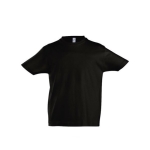 Children's t-shirt, 100% cotton, 190 g/m2, SOL'S Imperial black colour third view