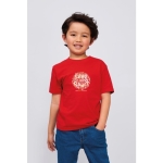 Children's t-shirt, 100% cotton, 190 g/m2, SOL'S Imperial black colour