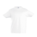 Children's t-shirt, 100% cotton, 190 g/m2, SOL'S Imperial white colour ninth view